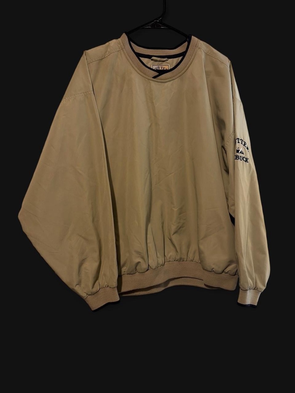 Cutter & Buck Tan Crewneck Pullover Sweater